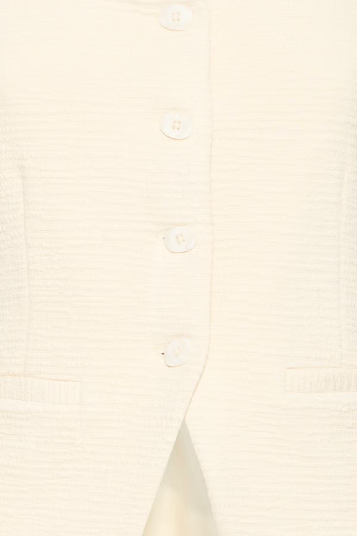 Kate Waistcoat Cream - Rogue Boutique UK