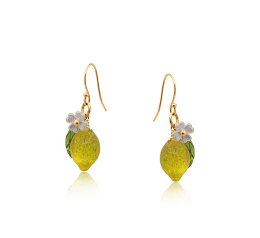 Santori Lemon Earrings - Rogue Boutique UK