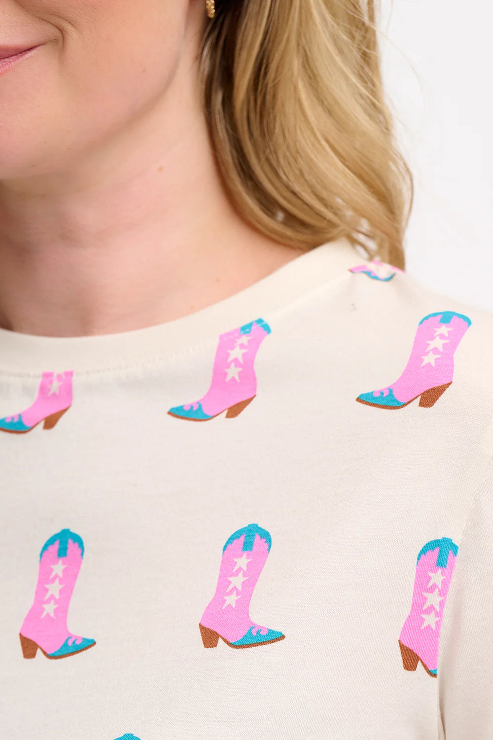 Maggie Cowgirl Boots T-shirt