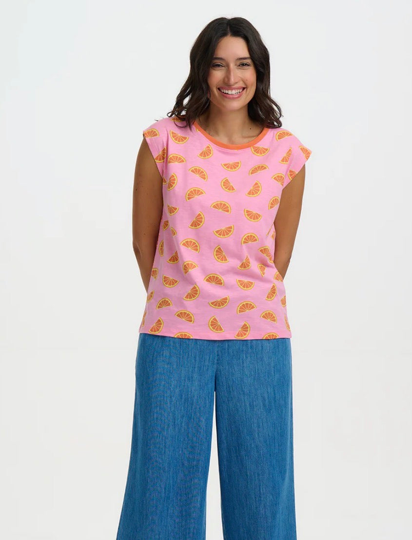 Chrissy Oranges Tank Top - Rogue Boutique UK