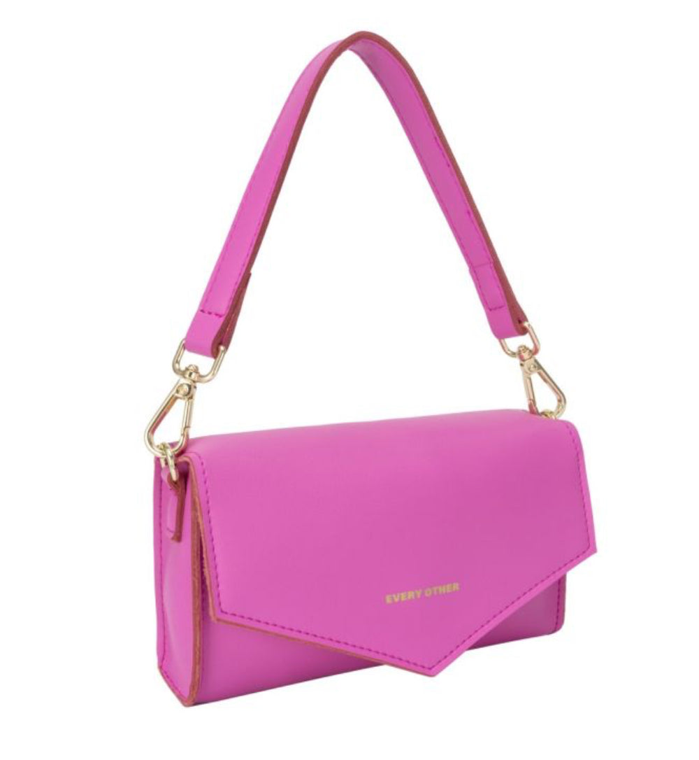 Every Other Flap Bag Pink