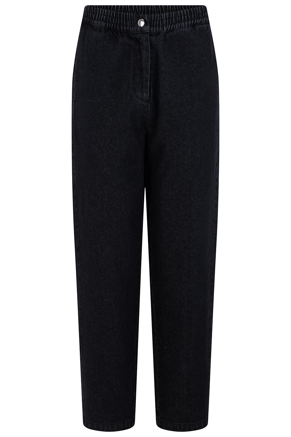 Mila Barrel Denim Trousers