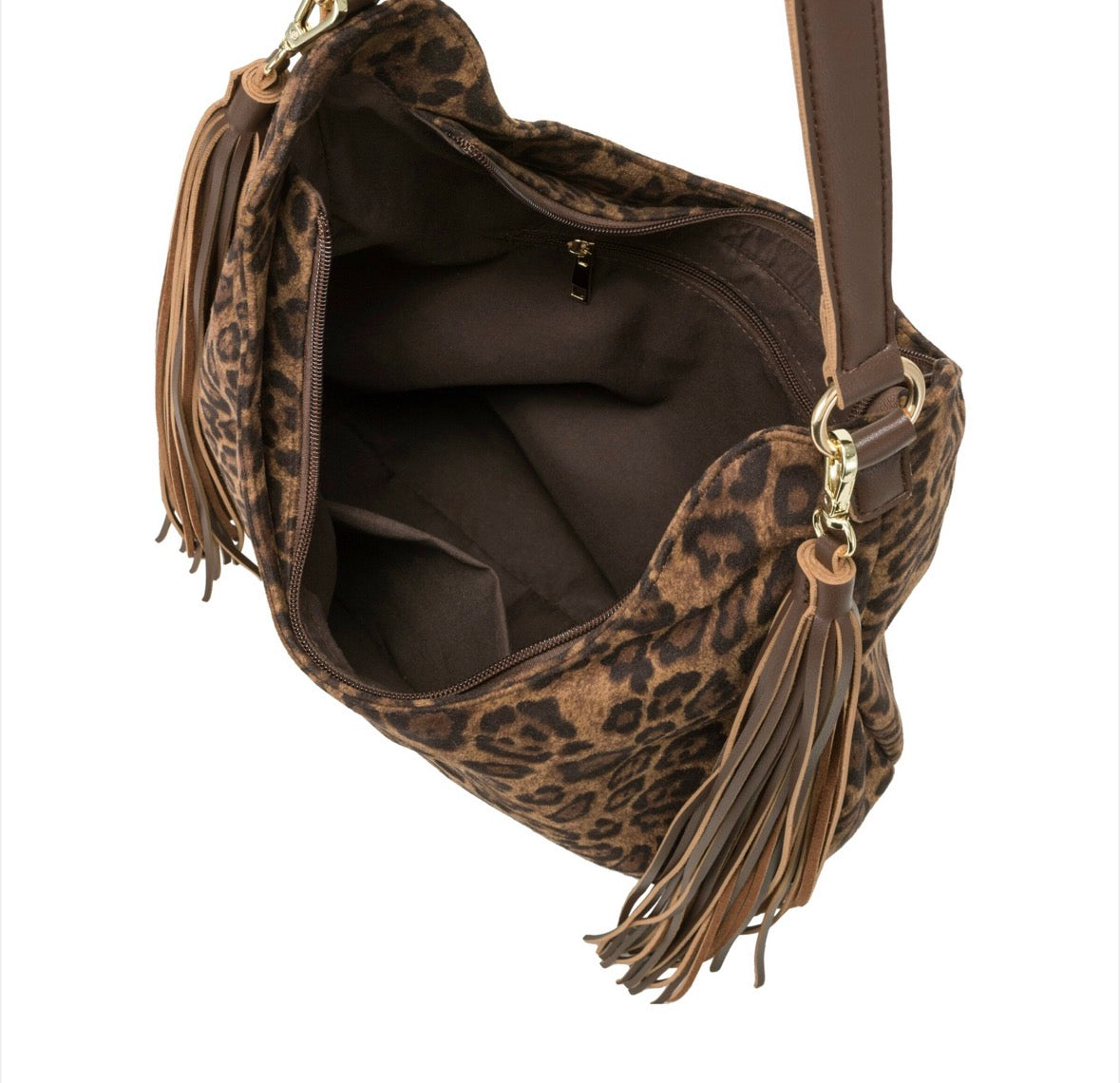 Every Other Large Scoop Bag Leopard - Rogue Boutique UK