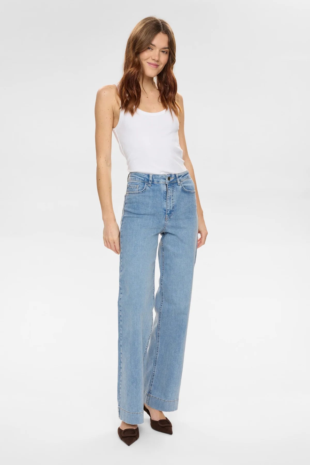 Paris Jeans Long Light Blue - Rogue Boutique UK