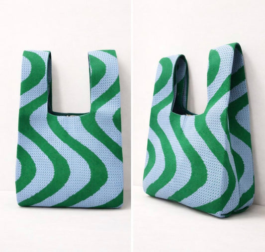Green swirl bag - Rogue Boutique UK