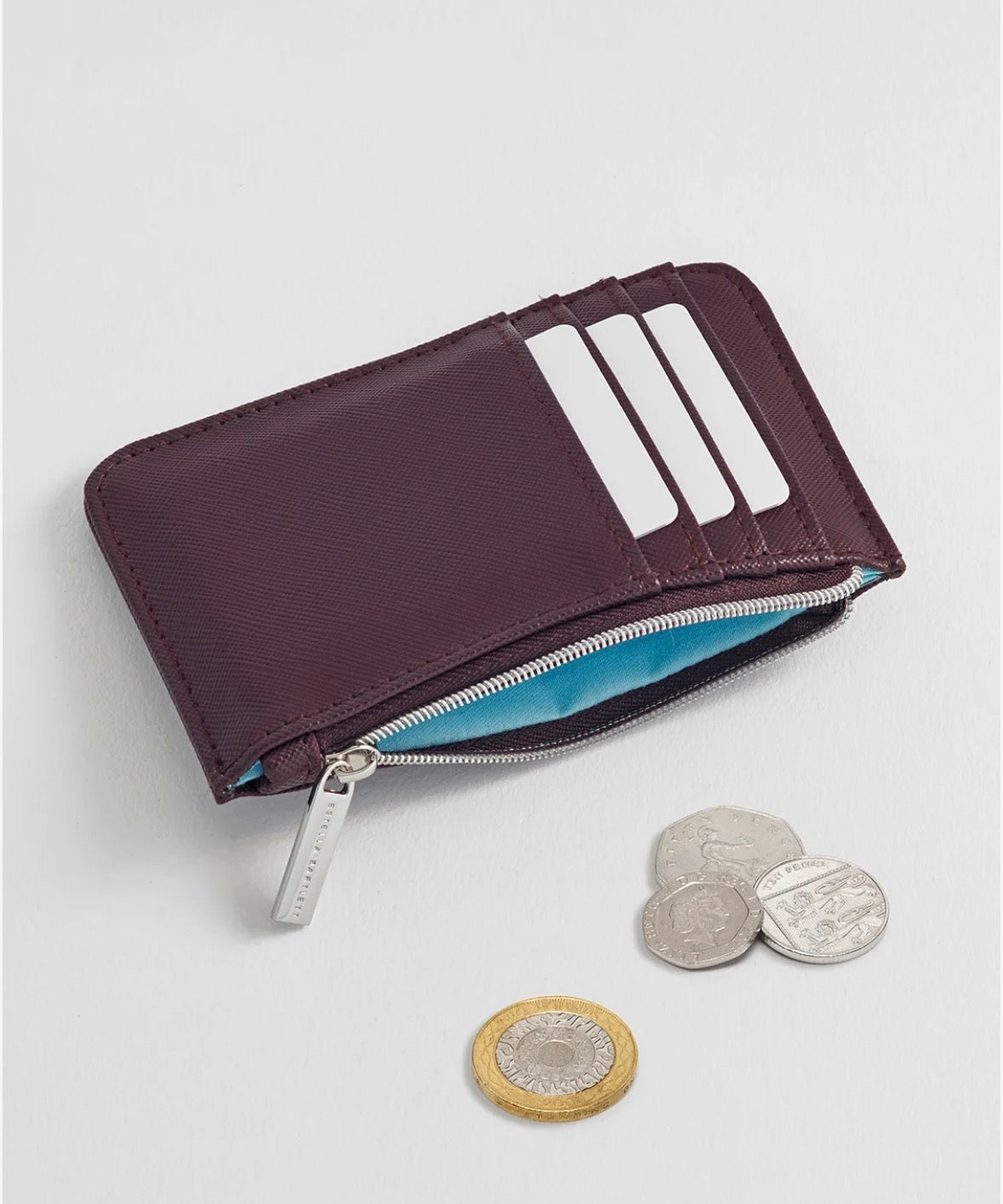 Brown "Always Enough" Card Purse