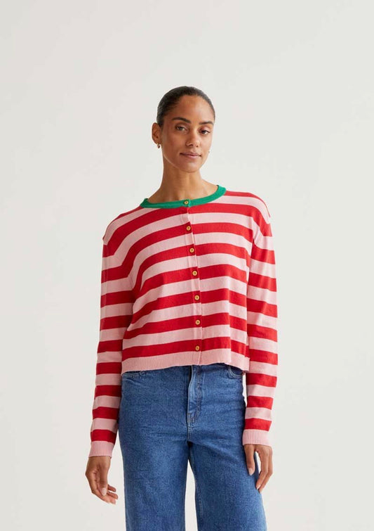 Striped Cardigan - Rogue Boutique UK