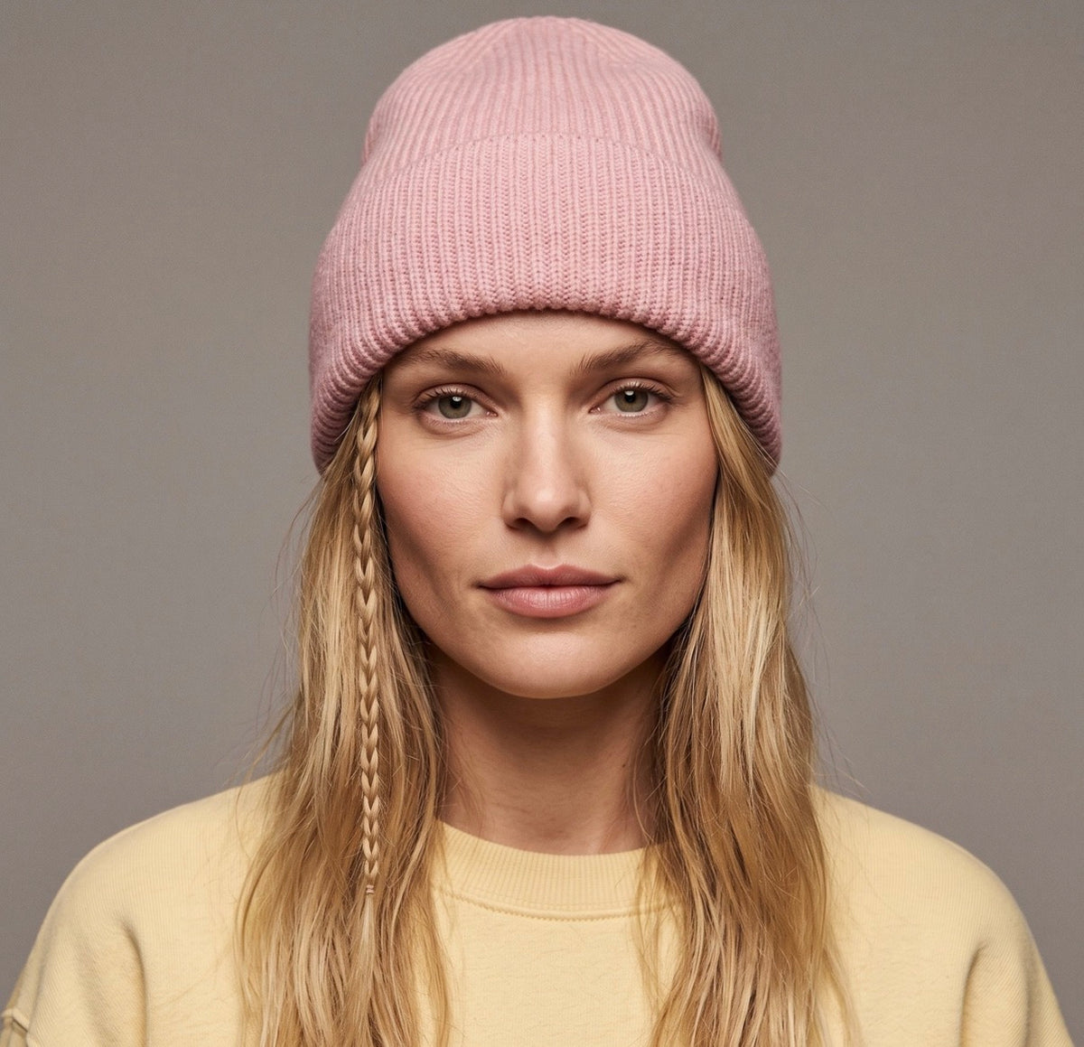 Noelle Pink Beanie - Rogue Boutique UK