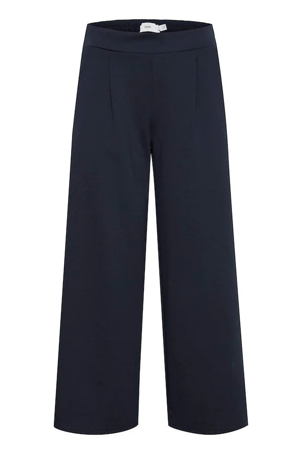 Kate cropped Pants Navy - Rogue Boutique UK