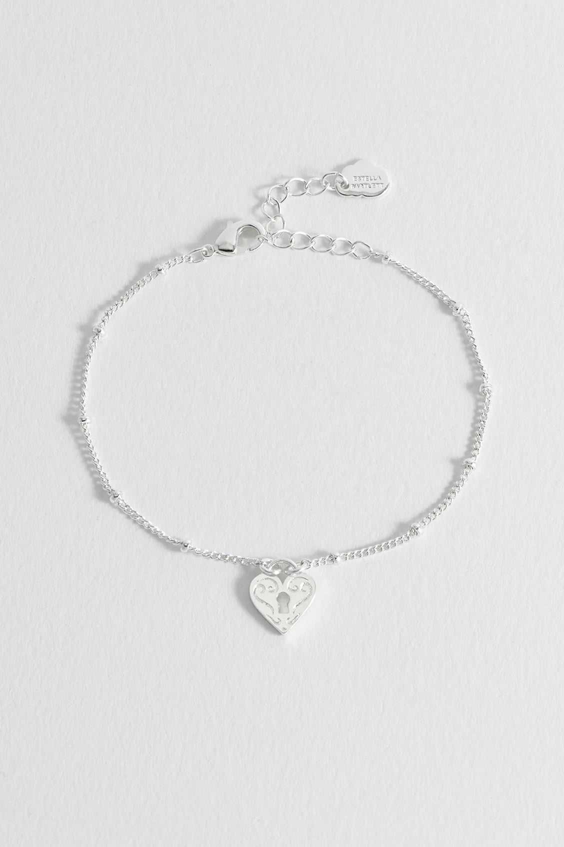 Heart Padlock Bracelet