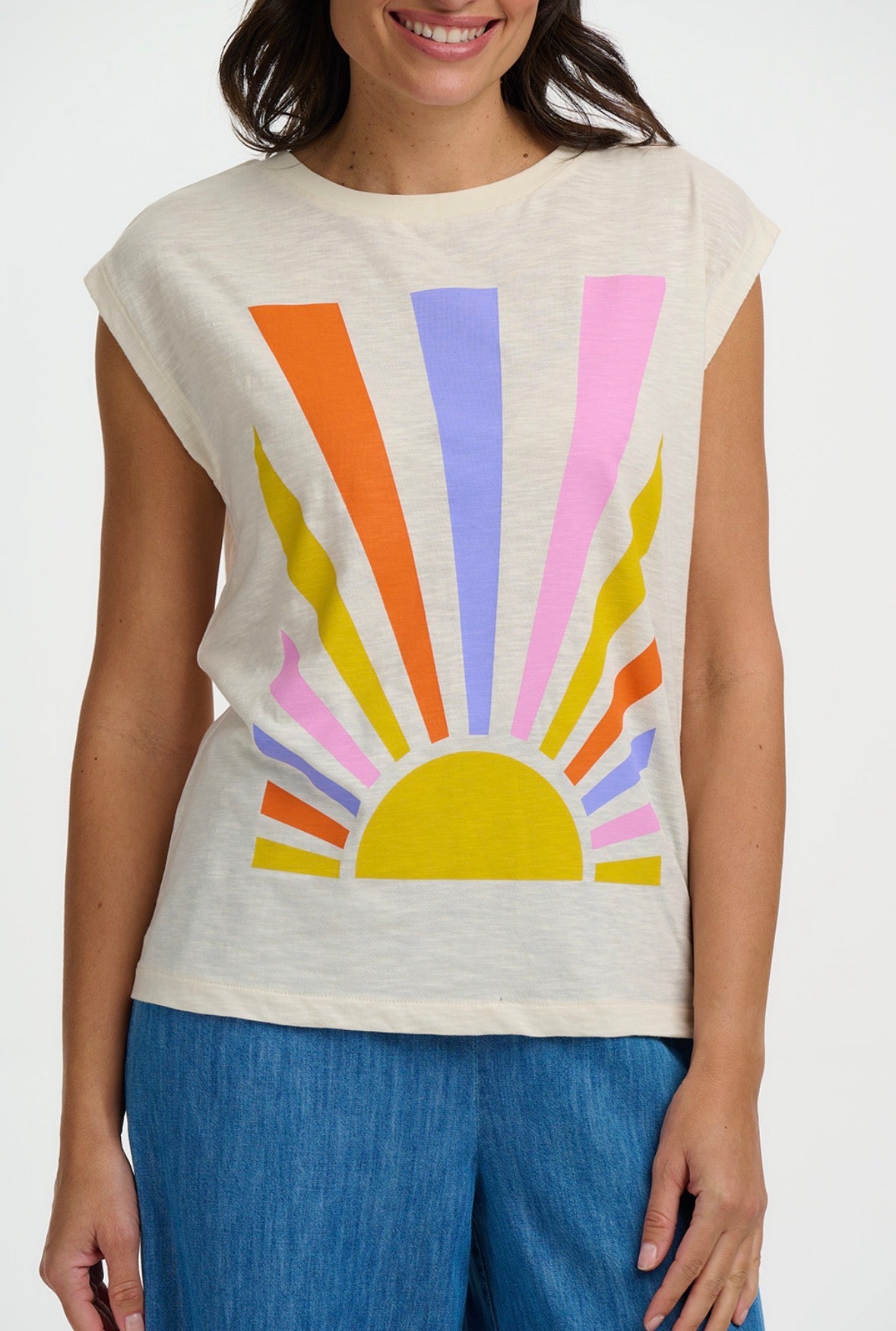 Chrissy Rainbow Rays Tank