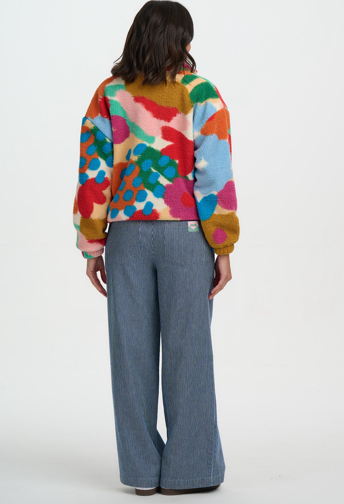 Hartley Abstract Floral Fleece