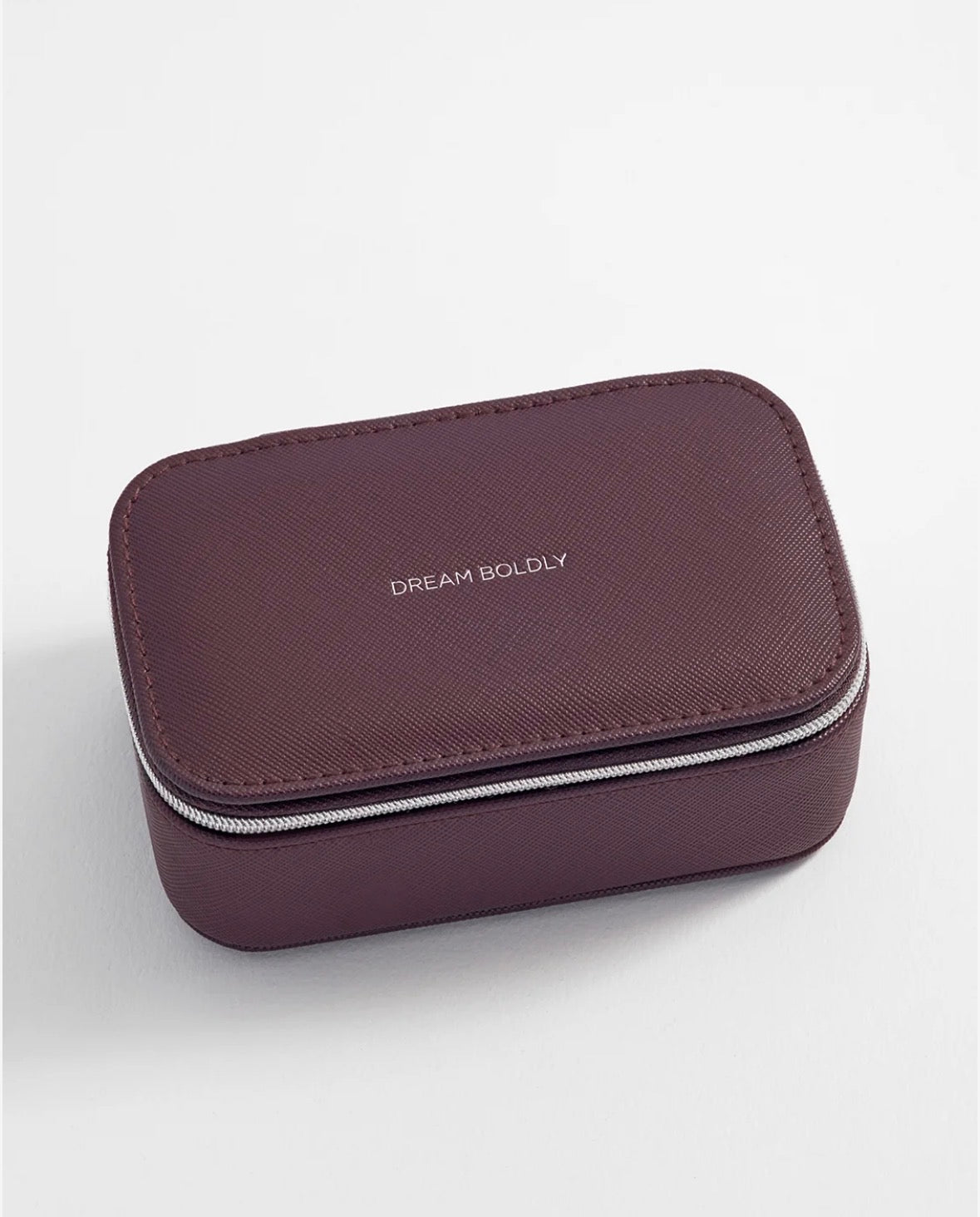 Brown & Blue Mini Jewellery Box