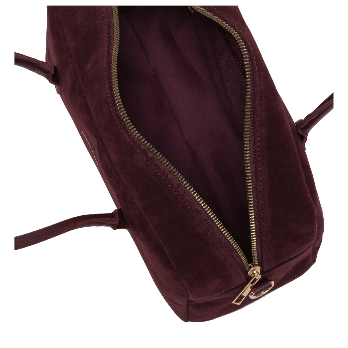 Every Other Suede Bowling Bag