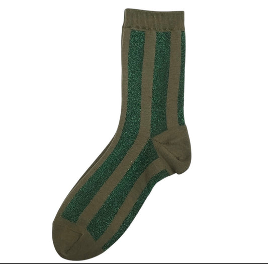 Berlin Socks Green - Rogue Boutique UK