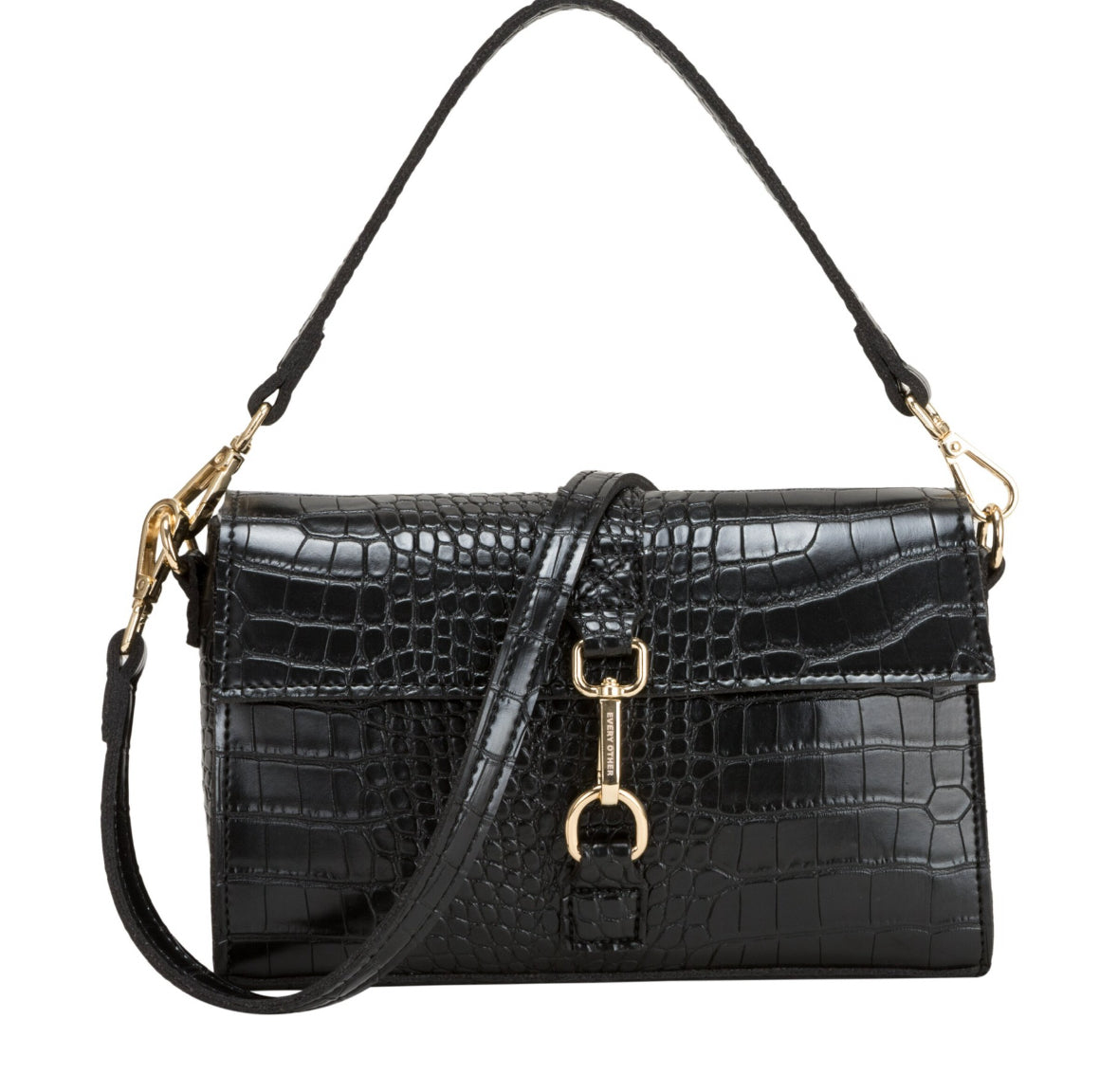 Every Other Crocodile flap over bag
