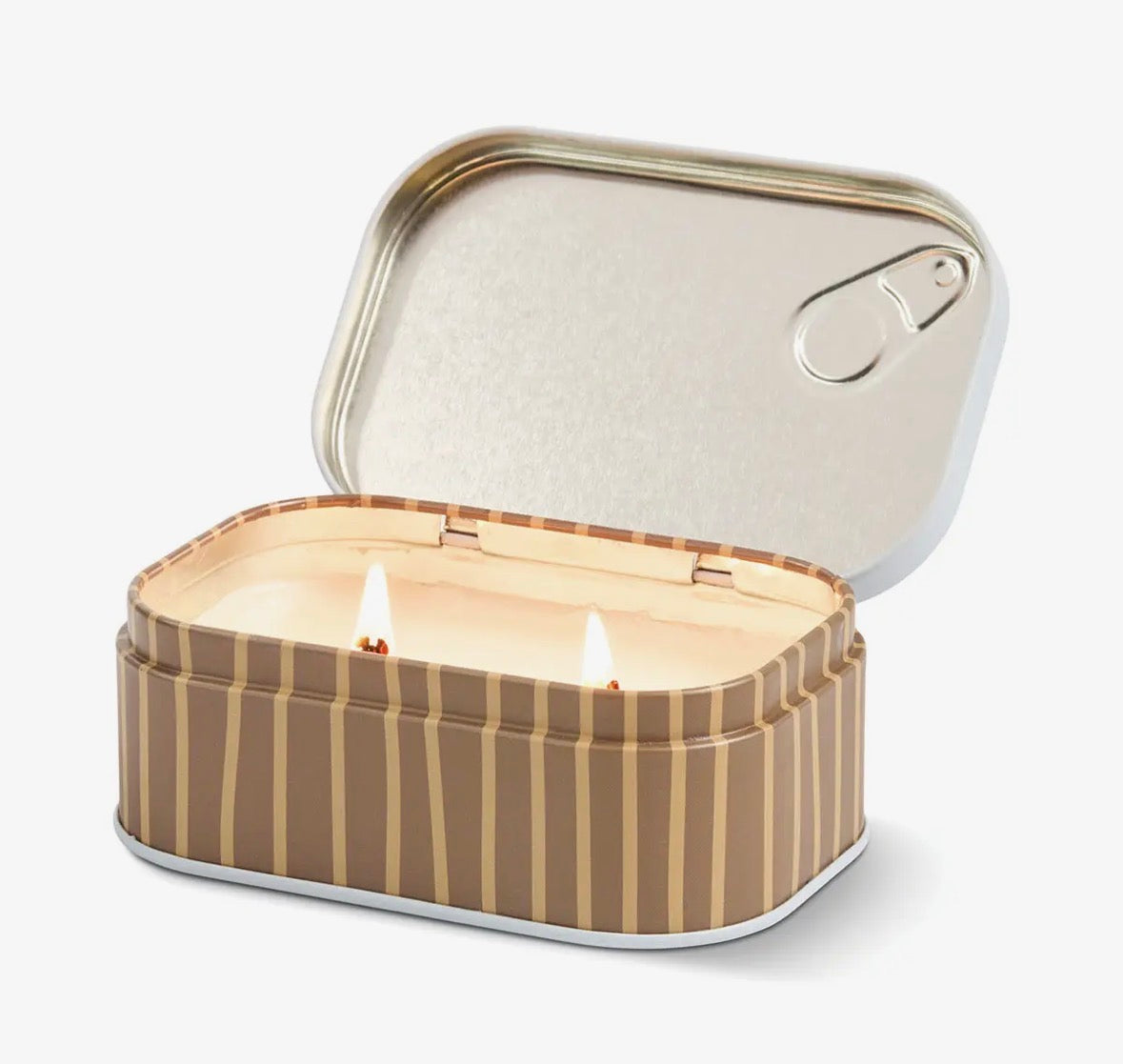 Cappuccino Printed Tin Candle - Chocolate & Cherry - Rogue Boutique UK