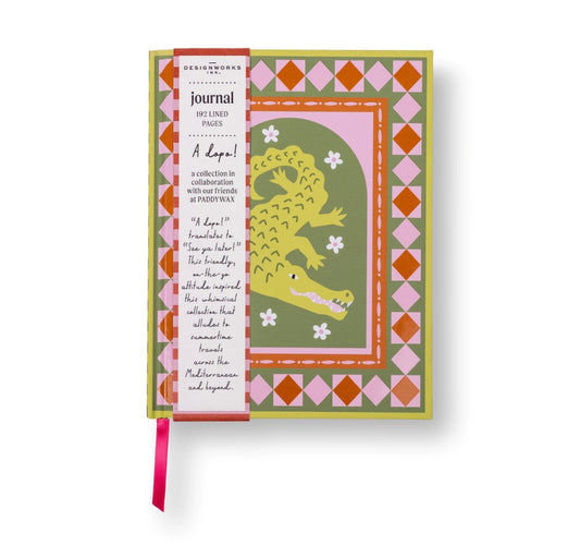 Paddywax Ink A Depo Journal Crocodile
