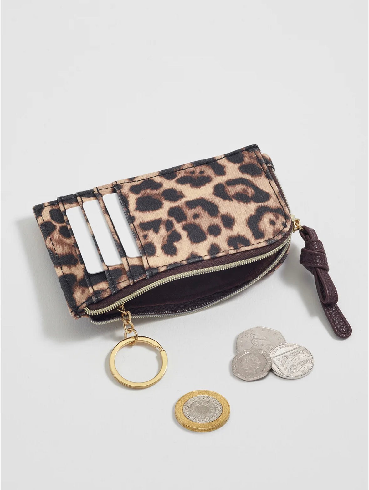 Leopard Knot Card Purse