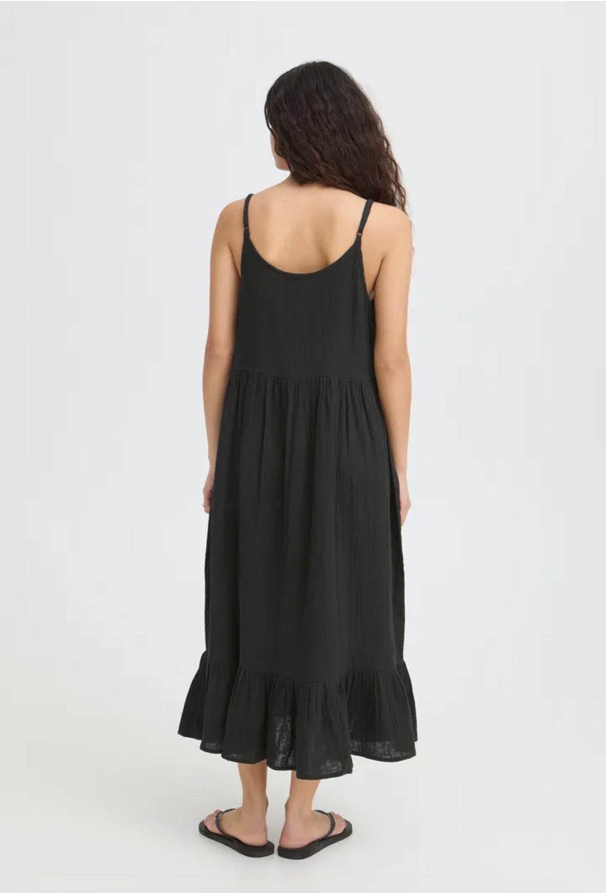 Foxa Midi Dress Black