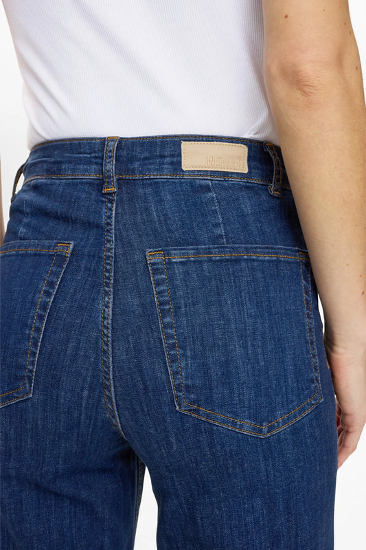 Paris Cropped Jeans Dark Blue