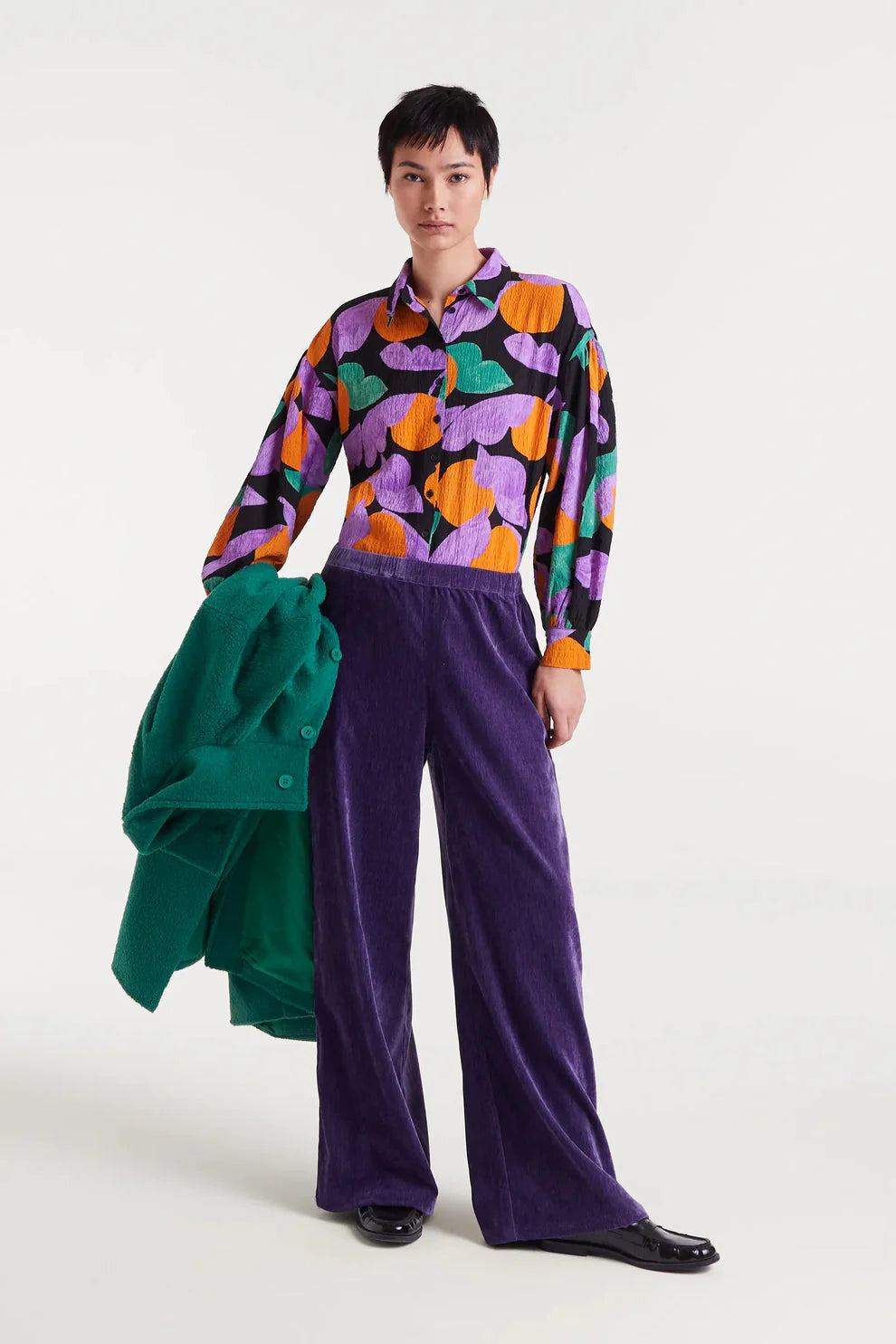 Seersucker Apricot Shirt