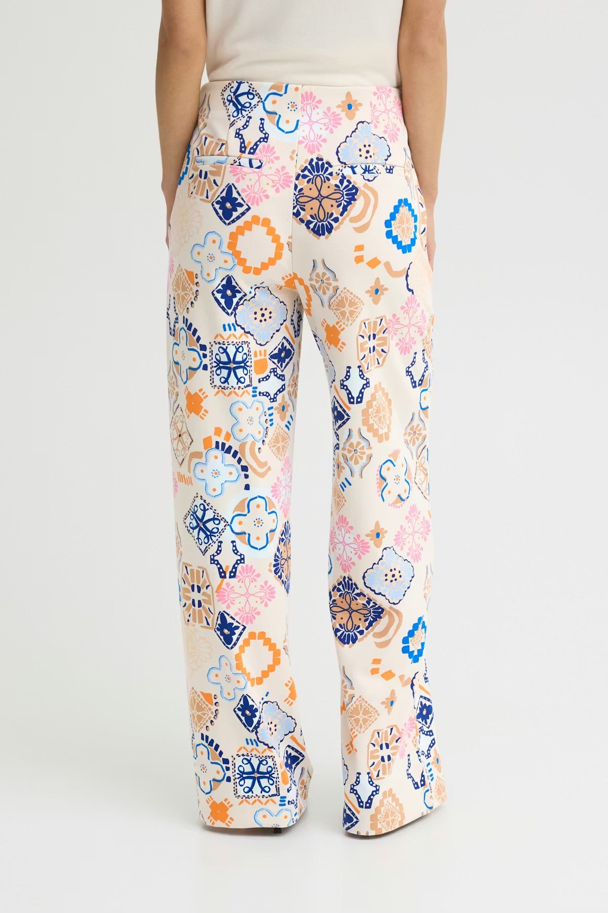 Kate Printed Trousers - Rogue Boutique UK
