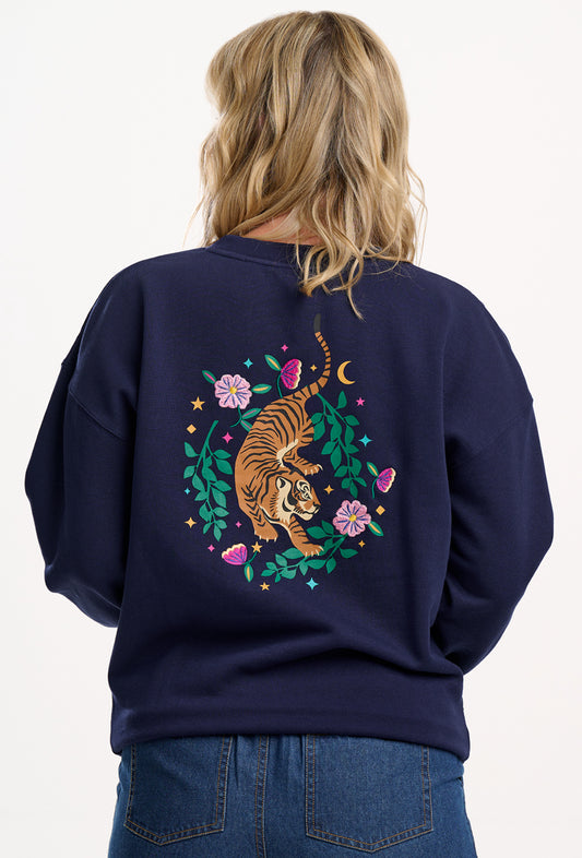 Eadie Midnight Tiger Sweater