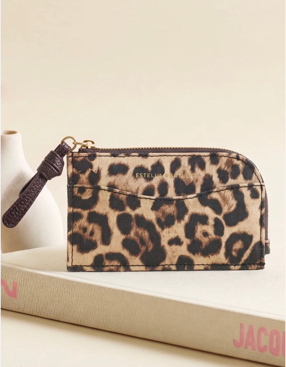 Leopard Knot Card Purse