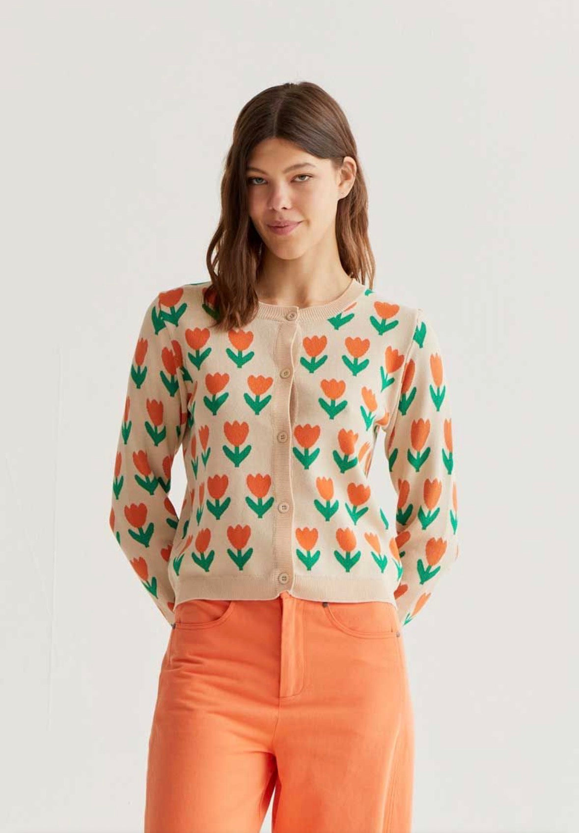 Celia Tulip Cardigan