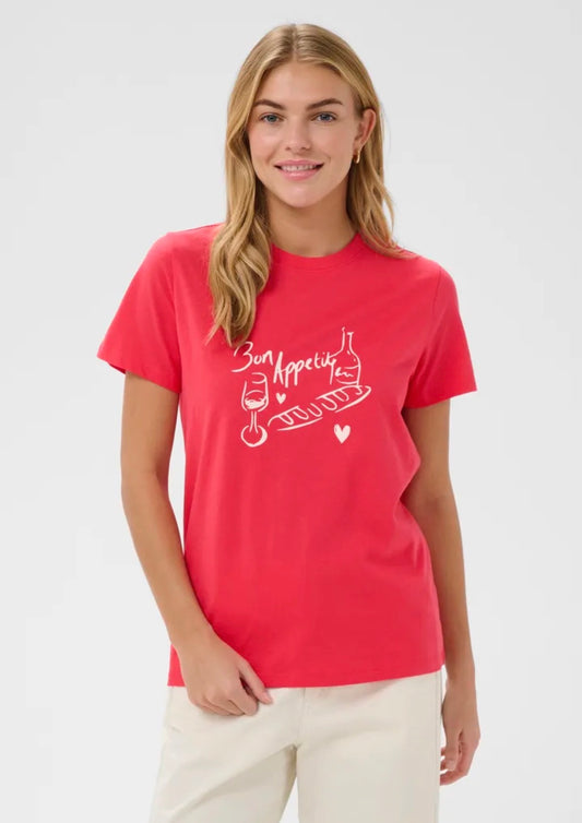 Pemillo T-Shirt Raspberry - Rogue Boutique UK