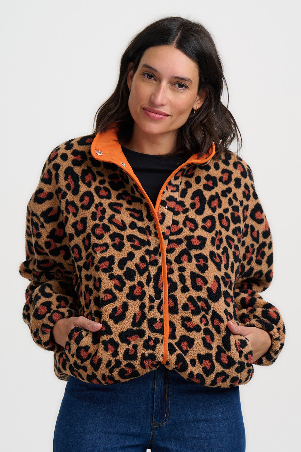 Remi Leopard Fleece