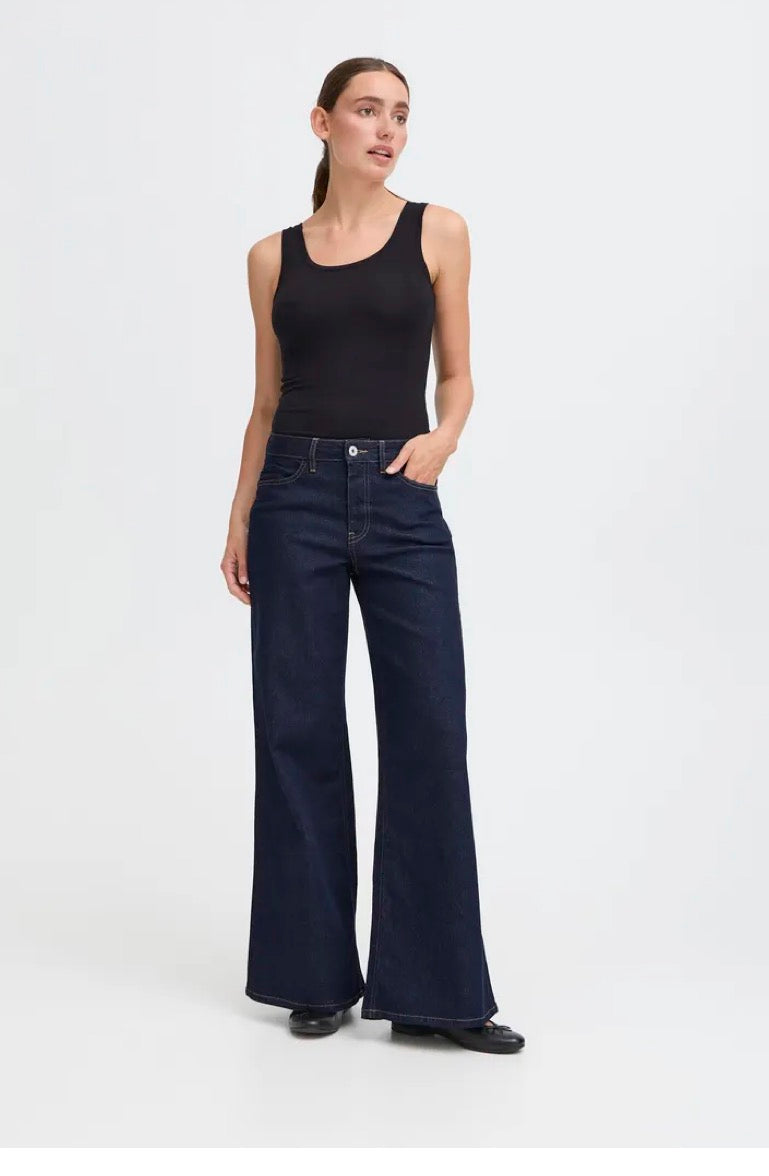 Twiggy Wide Jeans Authentic Blue