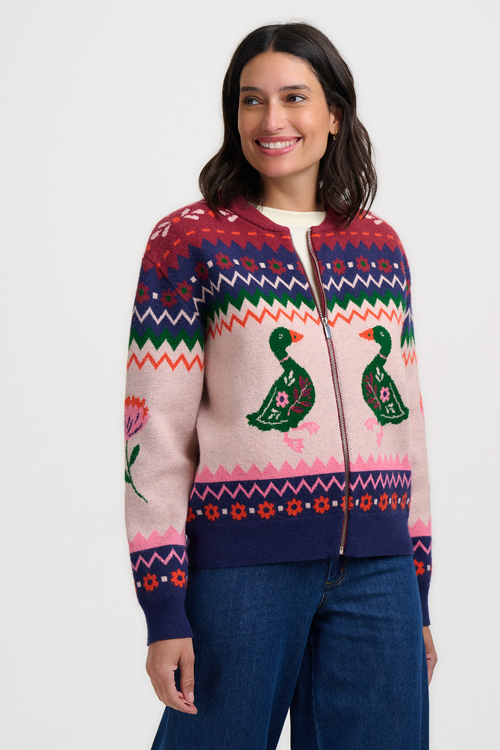 Solana Knitted Bomber
