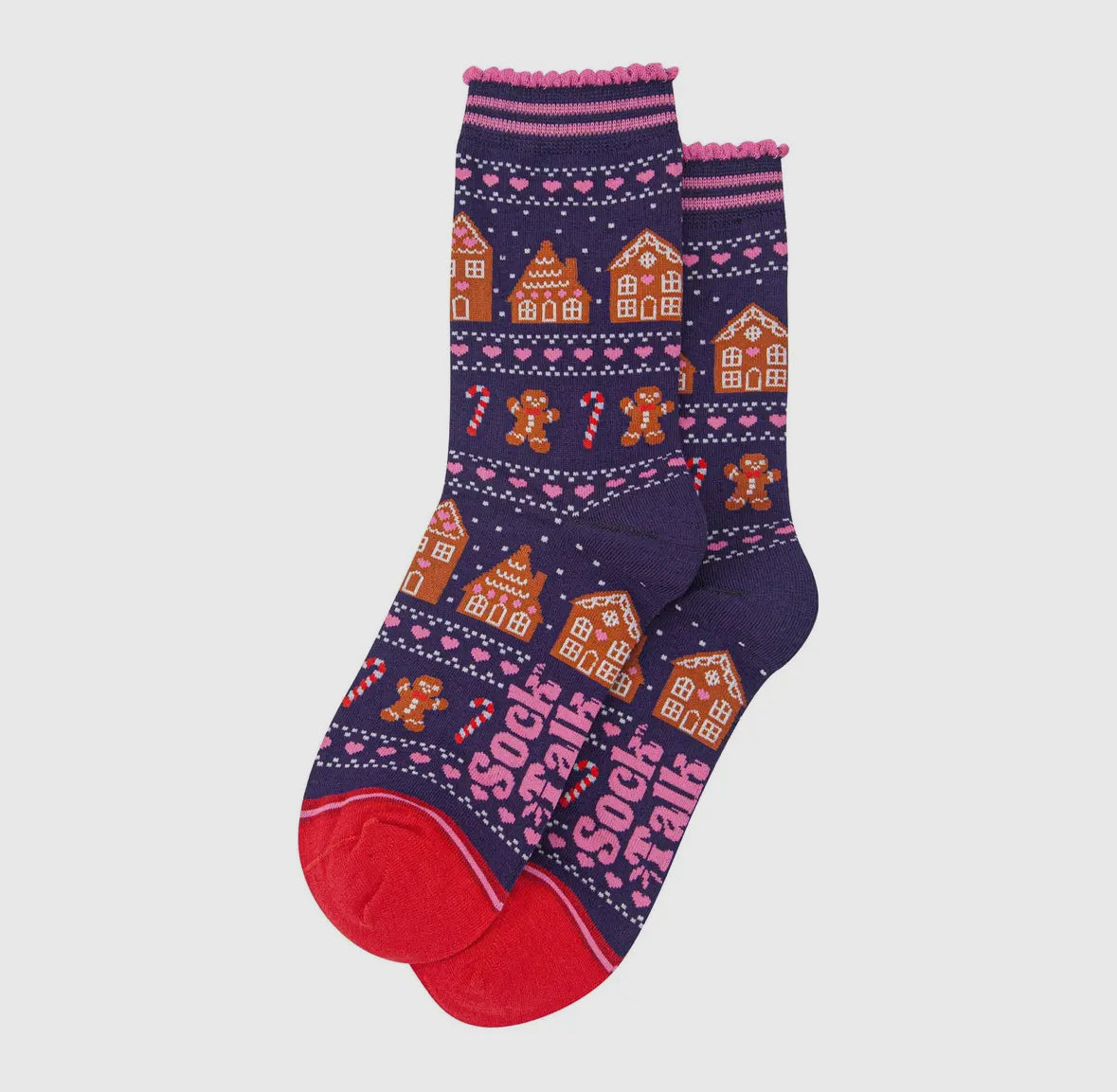 Gingerbread Bamboo Socks