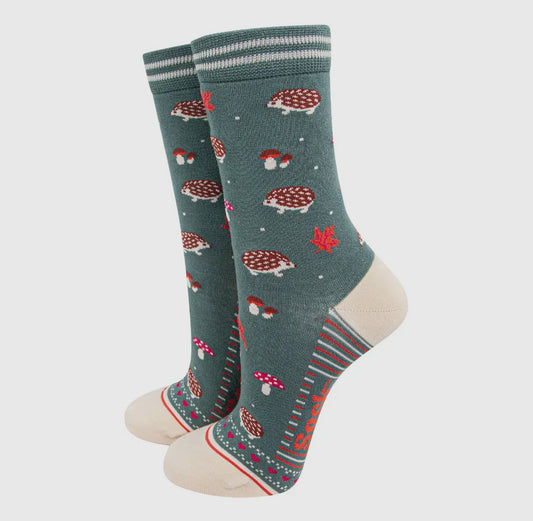 Hedgehog Bamboo Socks