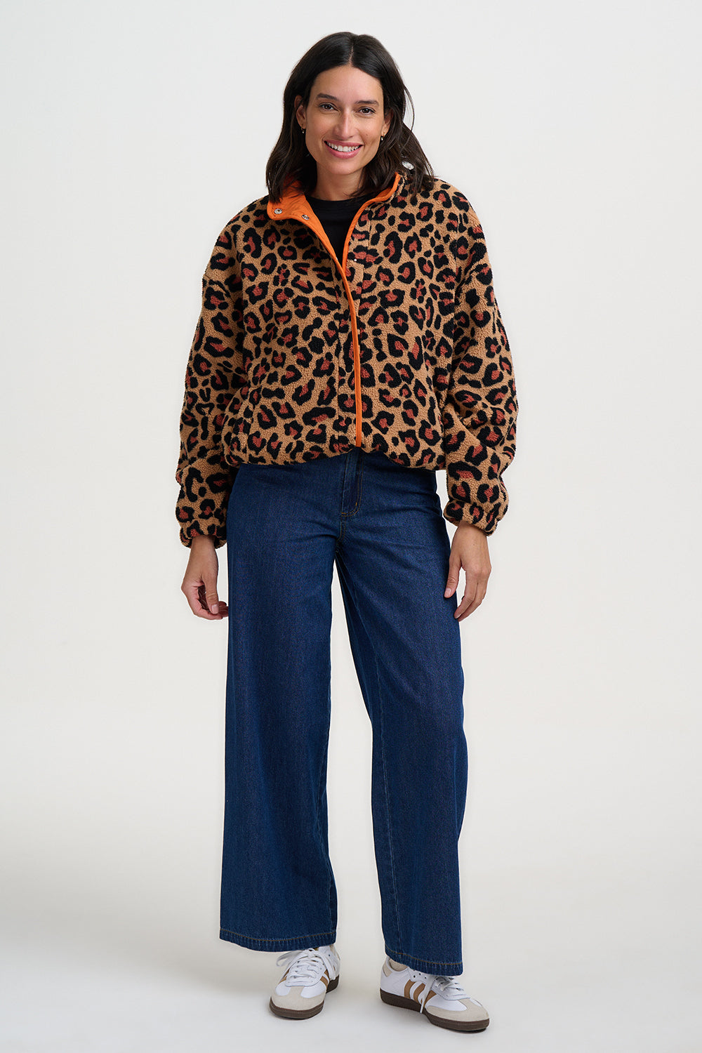 Remi Leopard Fleece
