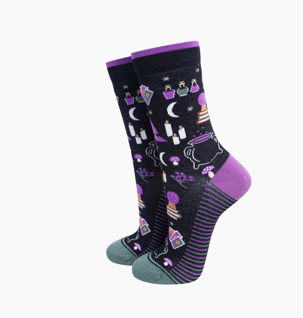 Witchy Bamboo Socks - Rogue Boutique UK