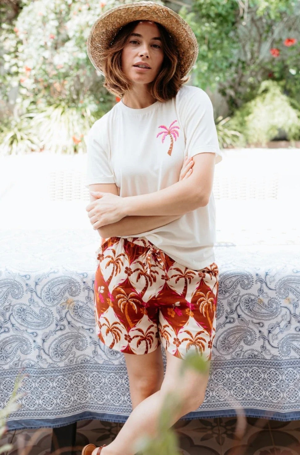 Luna Palm T-shirt - Rogue Boutique UK