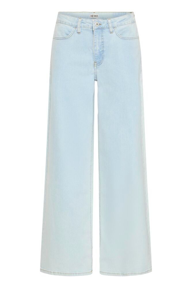 Twiggy Wide Jeans Bleach Blue - Rogue Boutique UK