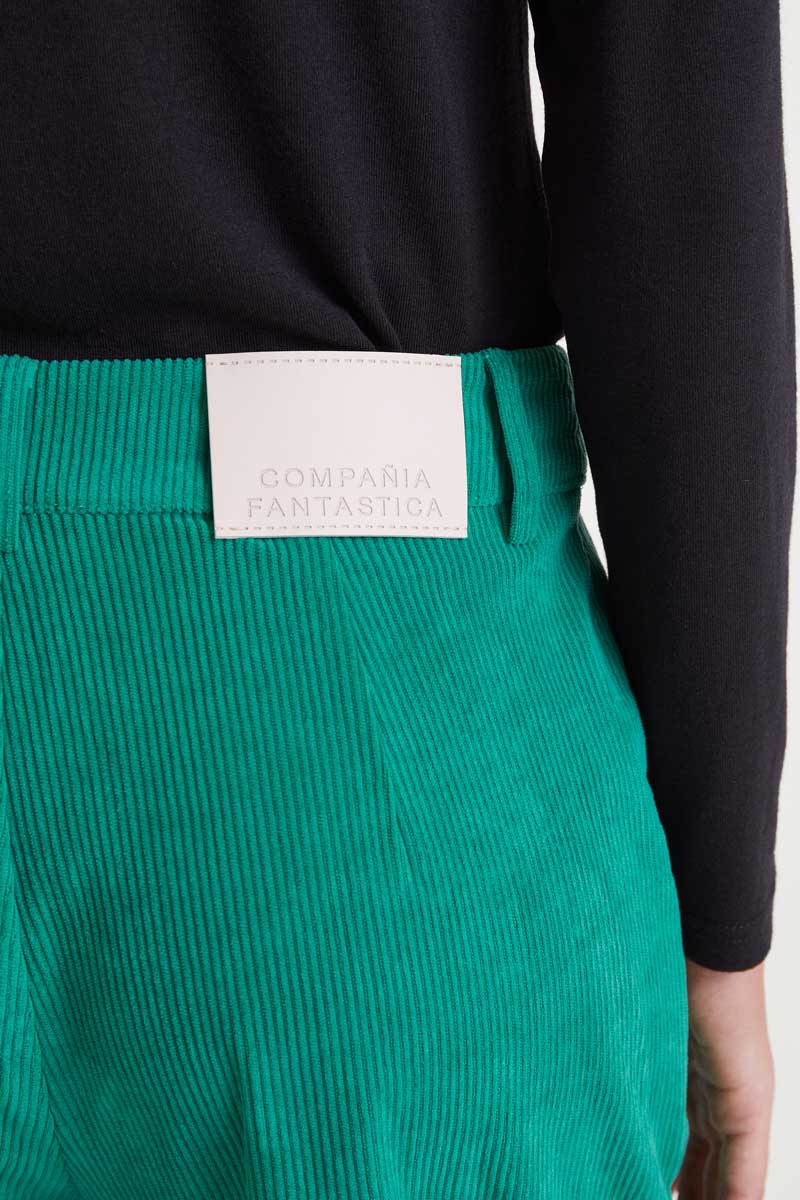 Green Corduroy Trousers