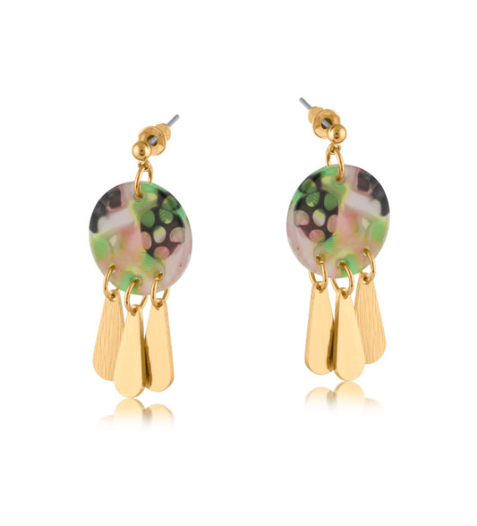 Capri Pink Earrings