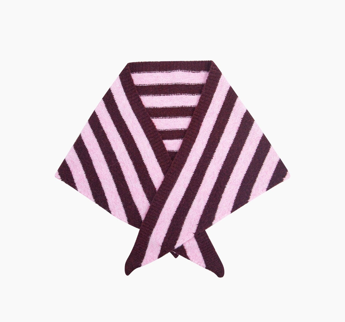 Triangle Pink/ Berry Scarf - Rogue Boutique UK