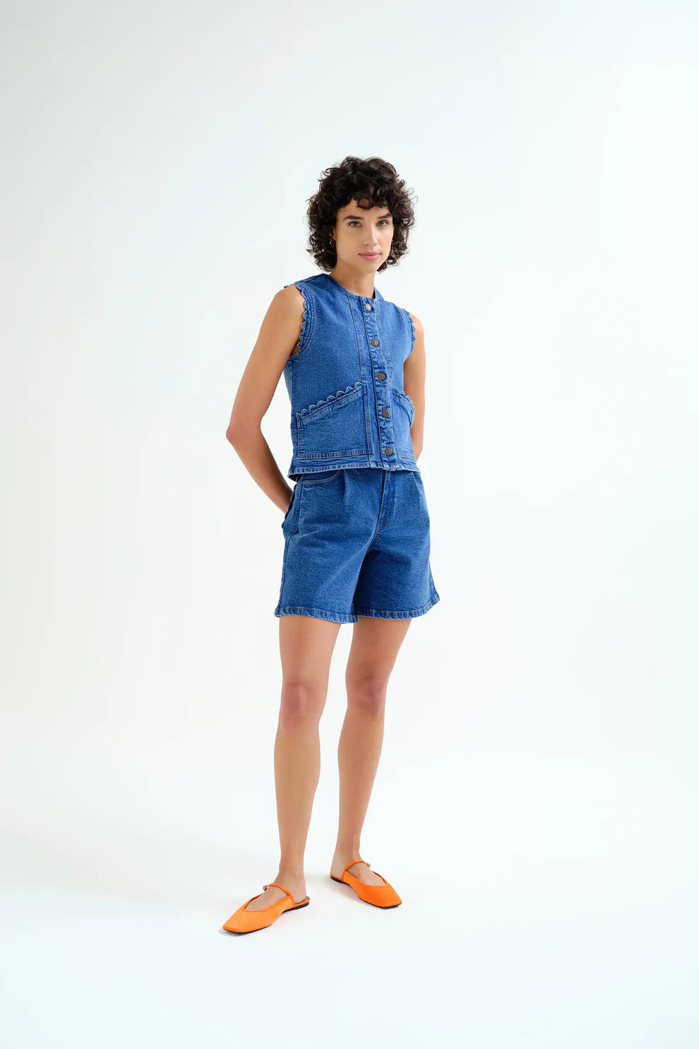 Lennox Denim Vest