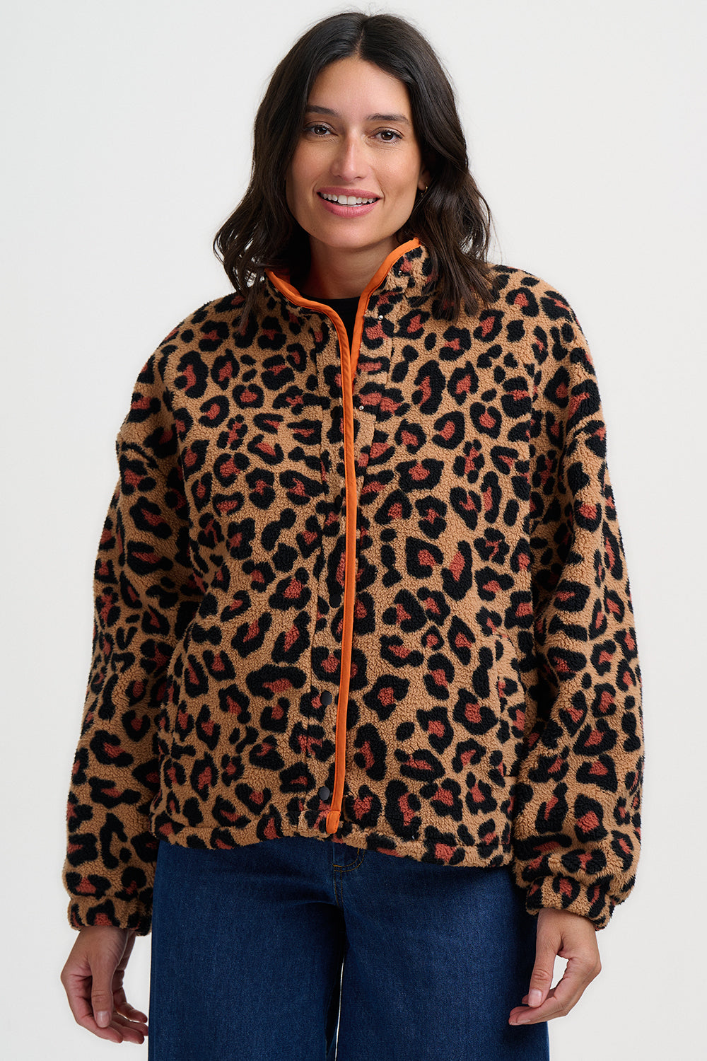 Remi Leopard Fleece