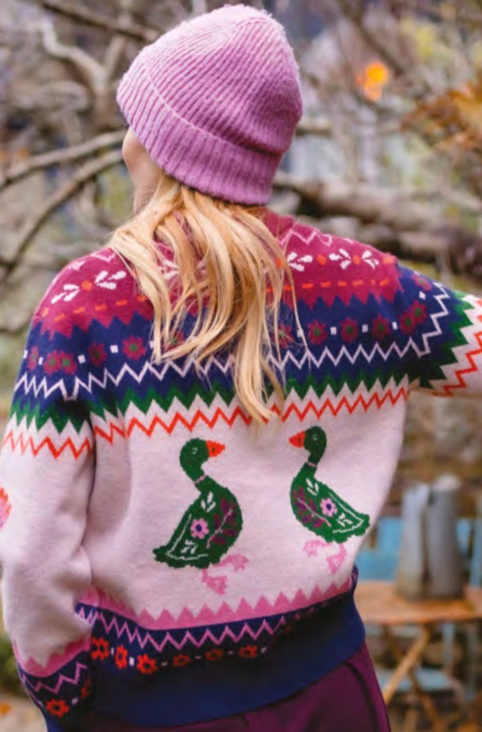 Solana Knitted Bomber