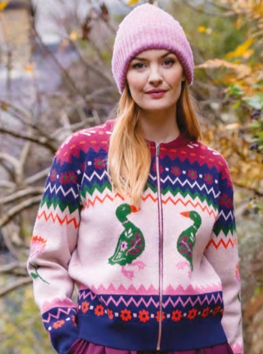 Solana Knitted Bomber