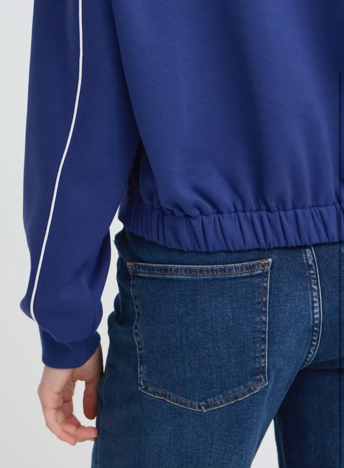 Kate Bomber Jacket Blue