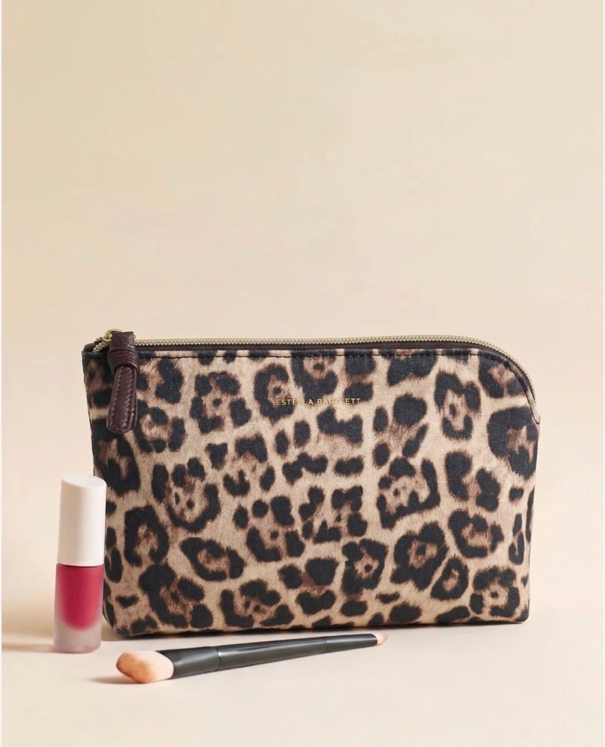 Leopard Print Pouch