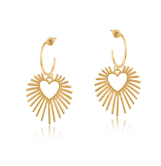 Selena Sunburst Hoop